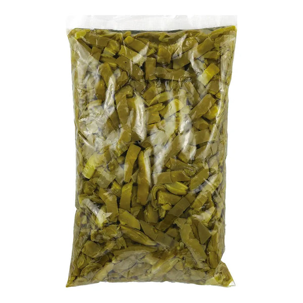 Nopales en tiras en salmuera