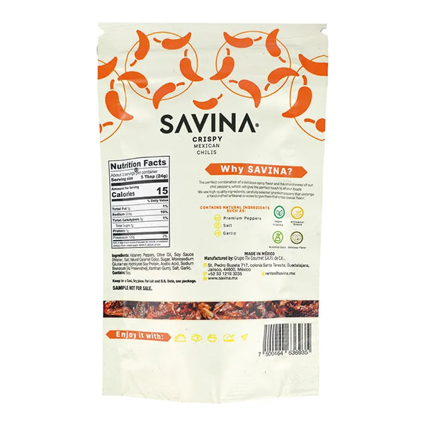 Chile Habanero crujiente