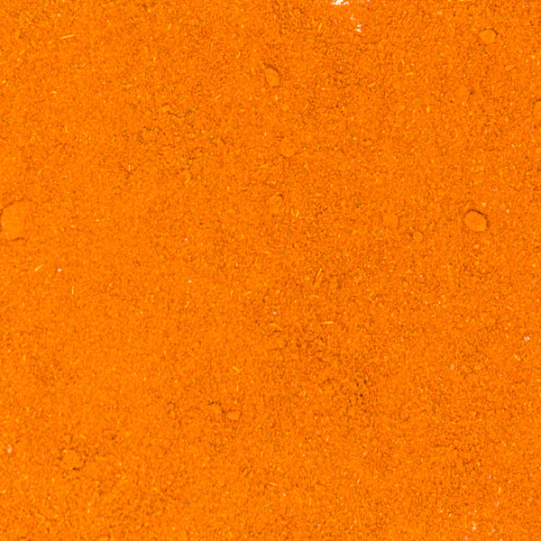 Polvo fino de color rojo parduzco.