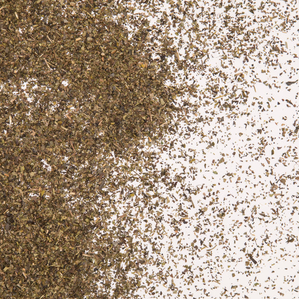 Hojas secas con un color claro