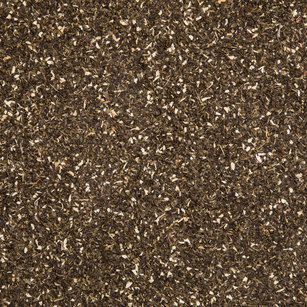 Hojas secas de color verde.