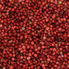 Fruto seco redondo, chico y de color rojo.